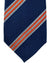 Church's Tie Navy Orange Stripes 