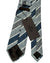 Church's Tie Gray Dark Blue Stripes 