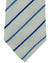 Church's Tie Silver Dark Blue Stripes 