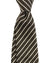 Brunello Cucinelli Silk Tie Brown Stripes Design