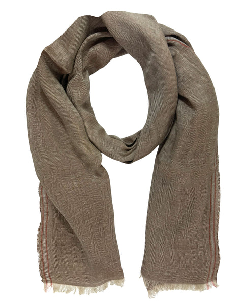 BRUNELLO CUCINELLI ストール ベージュ系 cucinelli-scarf-240755taup-