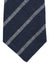 Brunello Cucinelli Linen Tie Navy Gray