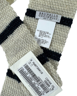 Brunello Cucinelli Square End Knitted Tie 