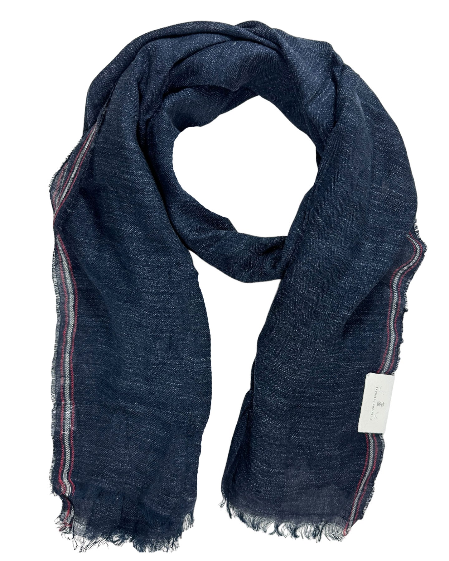 Brunello Cucinelli Scarf Dark Blue