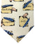 Fornasetti Tie White Autografi Design - Wide Necktie