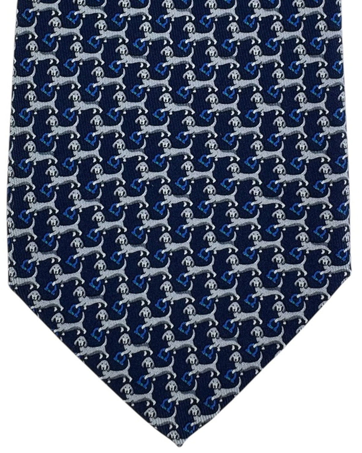 Tie With Dog Design