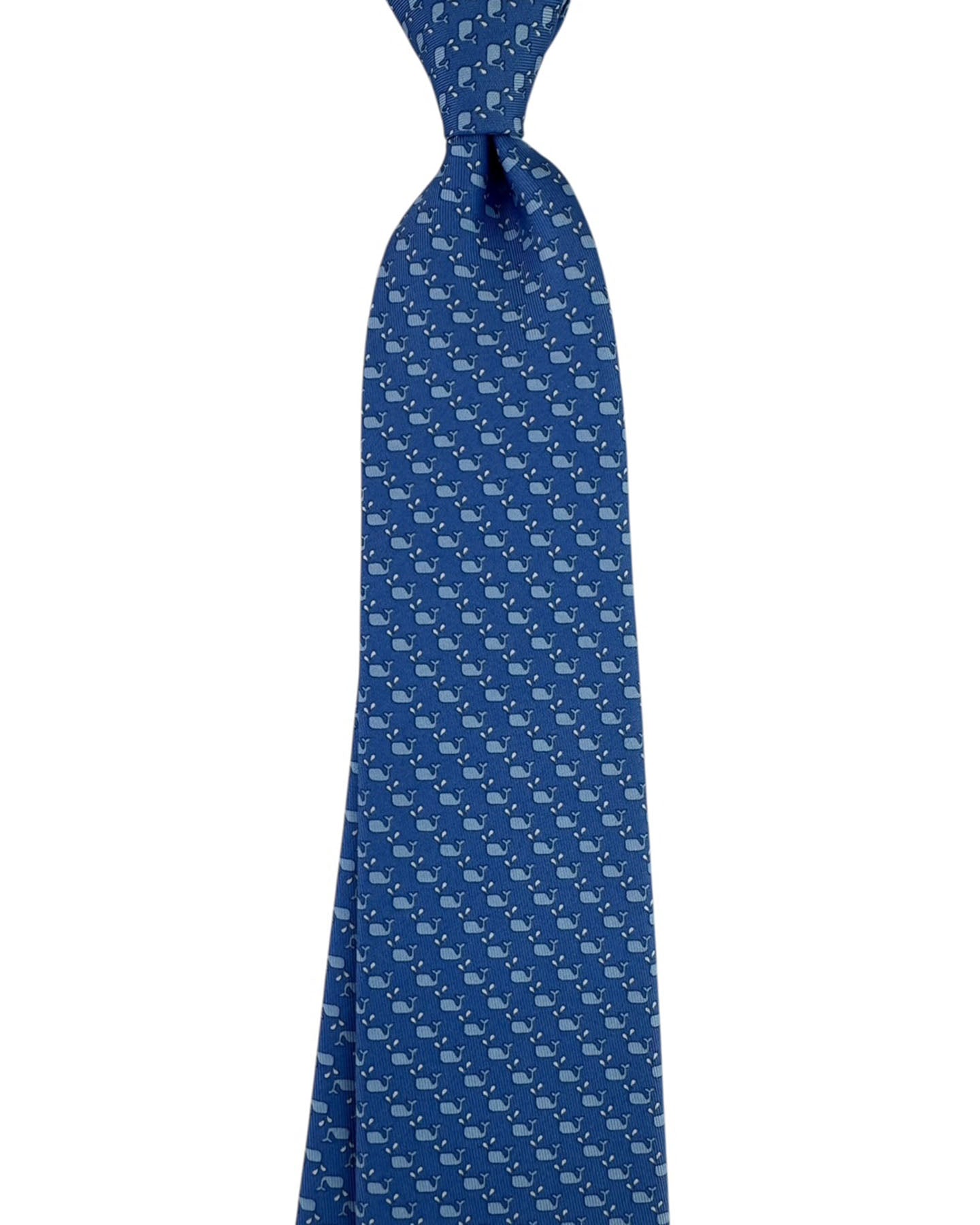 Salvatore Ferragamo Silk Tie Whale