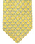Salvatore Ferragamo Tie Yellow Novelty Golf Design