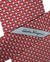 Salvatore Ferragamo Tie Red Novelty Elephant Design