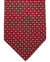 Salvatore Ferragamo Silk Tie Red Anchor Design