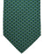 Salvatore Ferragamo Tie Green Interlocking Gancini