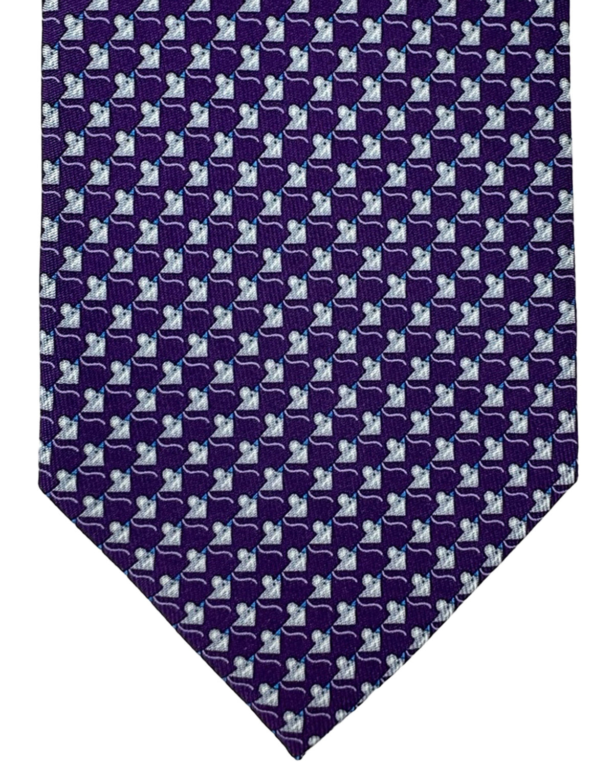 Salvatore Ferragamo silk novelty print tie newest