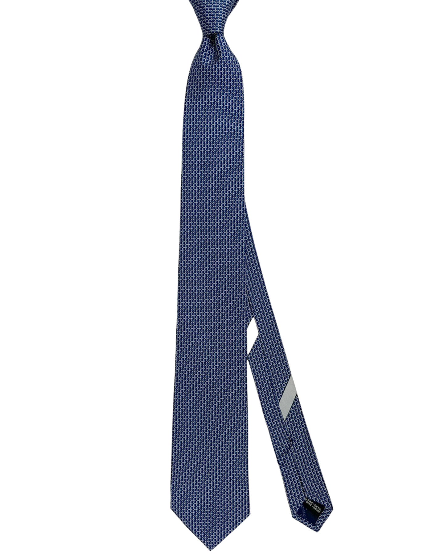 Salvatore Ferragamo Tie Navy Gancini - Novelty