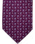 Salvatore Ferragamo Silk Tie Purple Whale Design