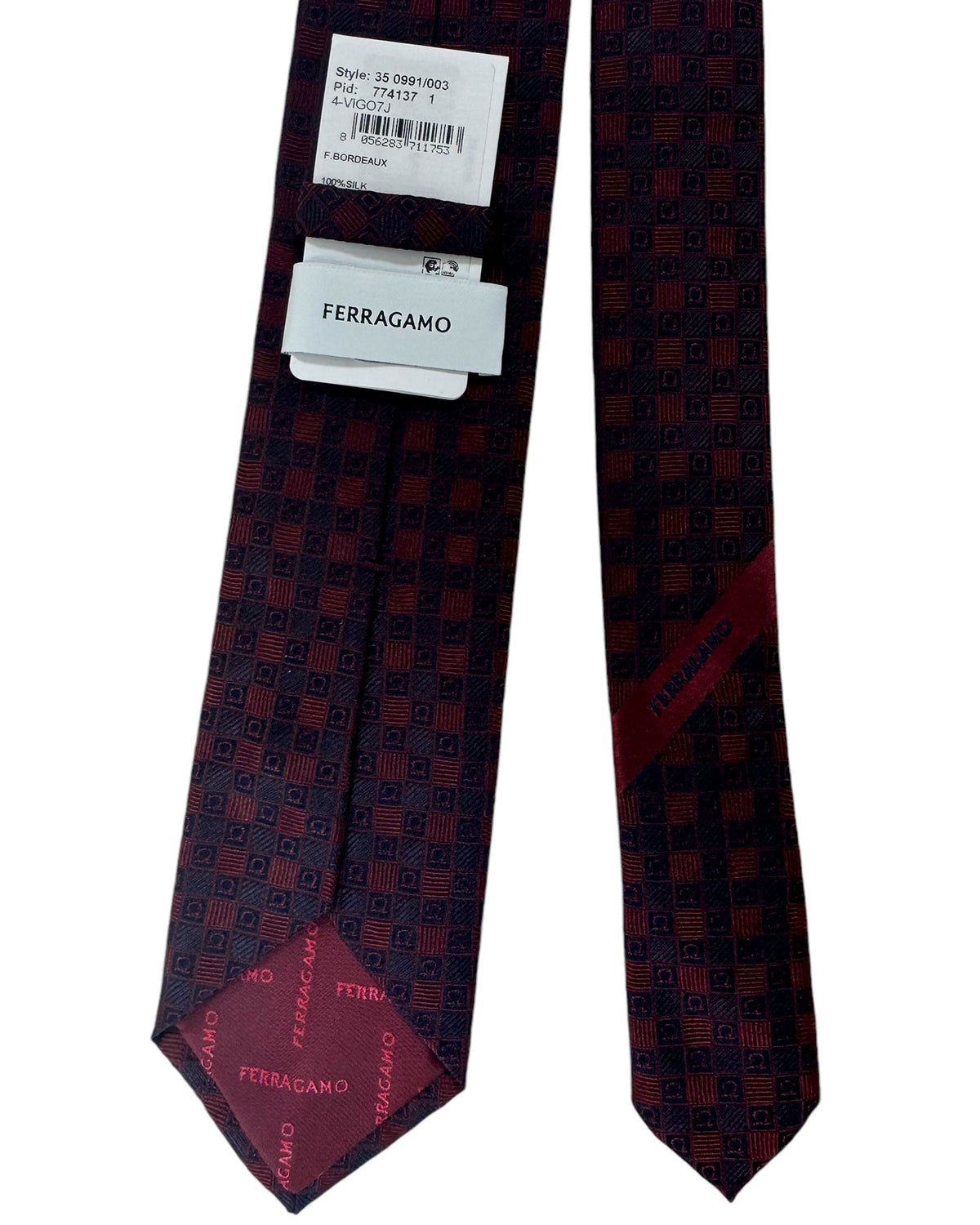 Salvatore Ferragamo Narrow Necktie