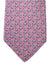 Salvatore Ferragamo Tie Pink Beach Ball & Fish - New 2024 Collection