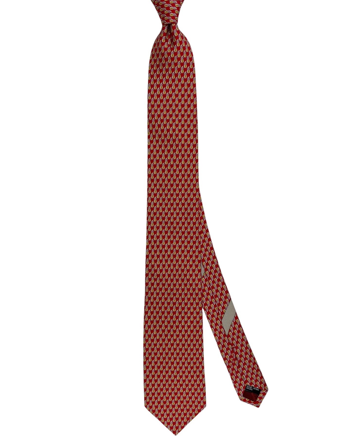 Salvatore Ferragamo Novelty Tie Red Duck Design