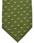 Salvatore Ferragamo Silk Tie Green Whale Sale