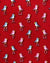 Salvatore Ferragamo Silk Tie Red Letter Logo Letter Birds