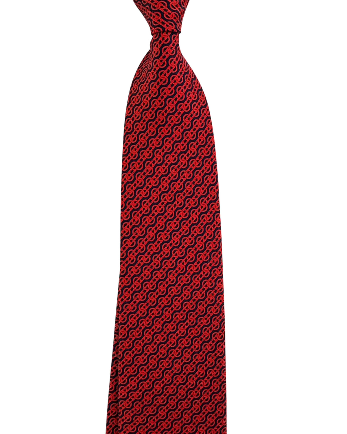 Ferragamo Tie Interwoven Gancini - 2025/ 2026 Collection