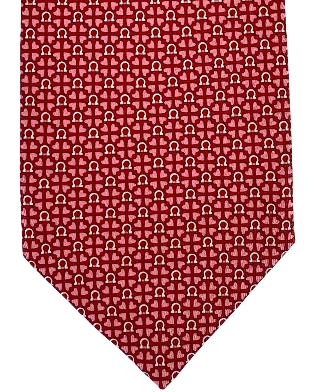 Salvatore Ferragamo Tie Red Gancini
