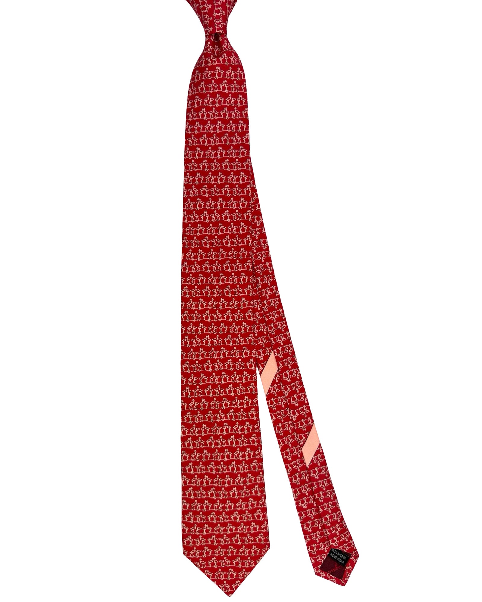 Salvatore Ferragamo Tie Flamengo Design