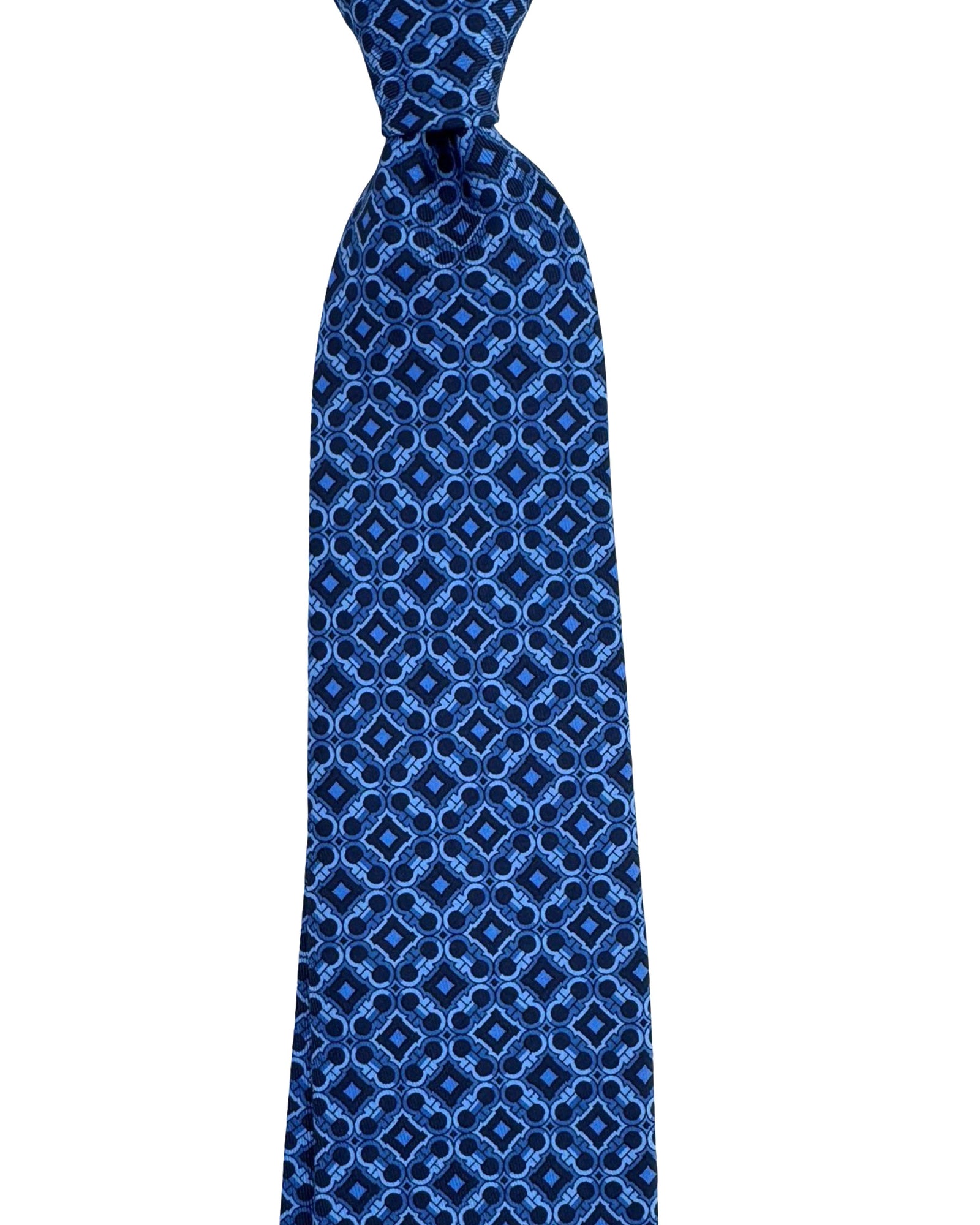 Salvatore Ferragamo Tie Navy Design