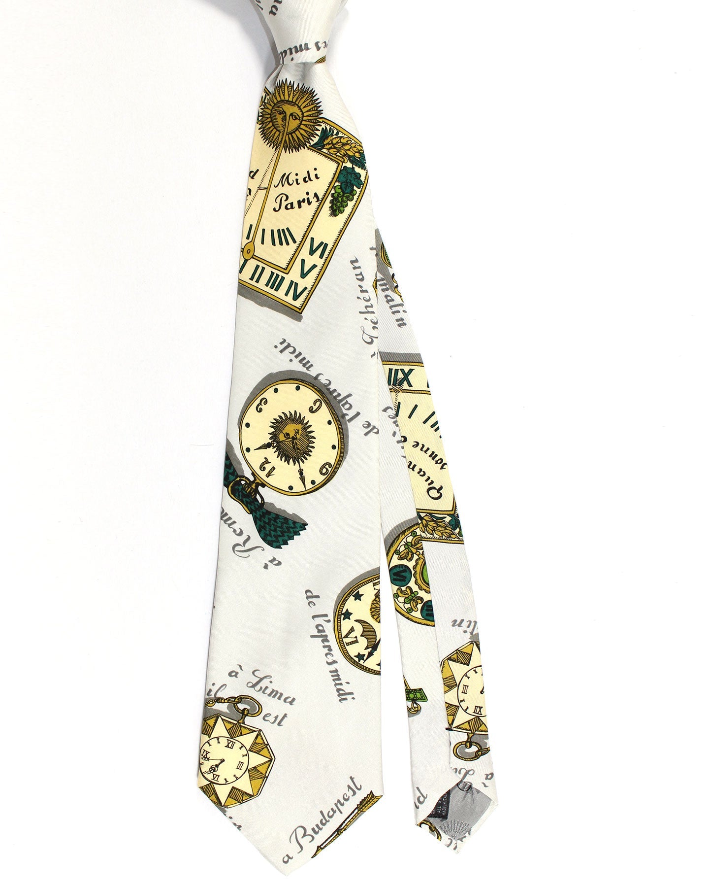 Fornasetti Silk  Wide Necktie
