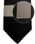 Gene Meyer Tie Black Gray Purple Design - Hand Made in Italy