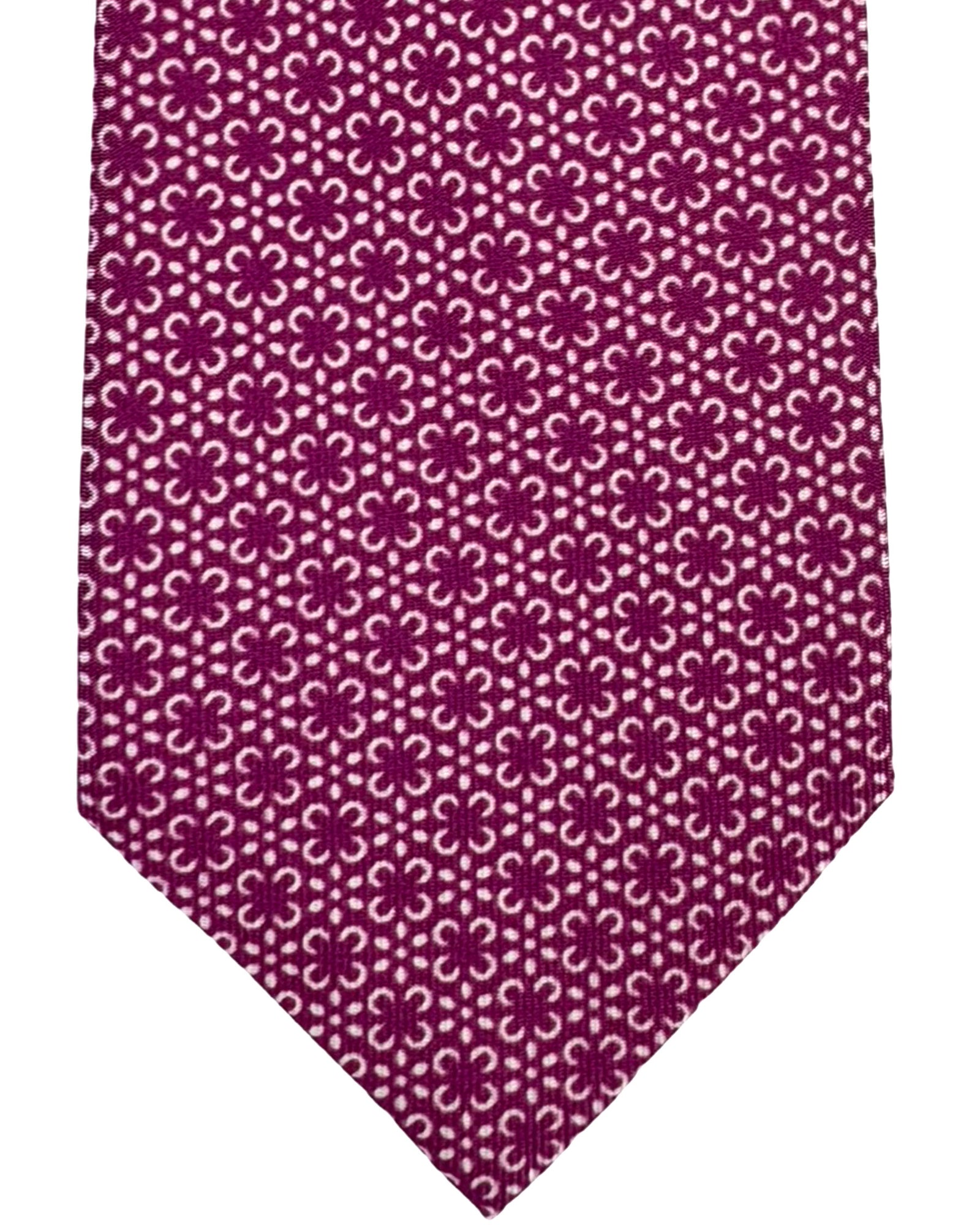 Giampaolo Tie Cranberry 