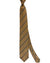 Giampaolo Silk Tie Coffee Brown Stripes - Hand Made In Italy
