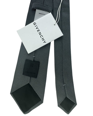 Givenchy Tie Grey Micro Pattern