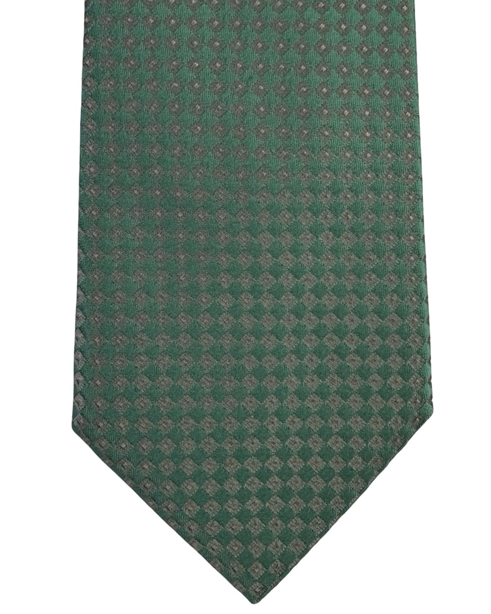 Givenchy Tie Mint Green Diamond Micro Pattern