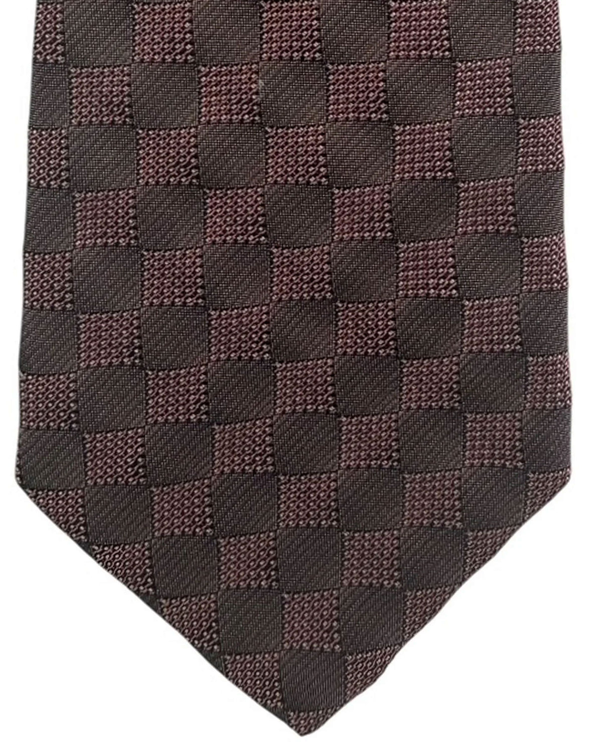 Givenchy Tie Brown Damier
