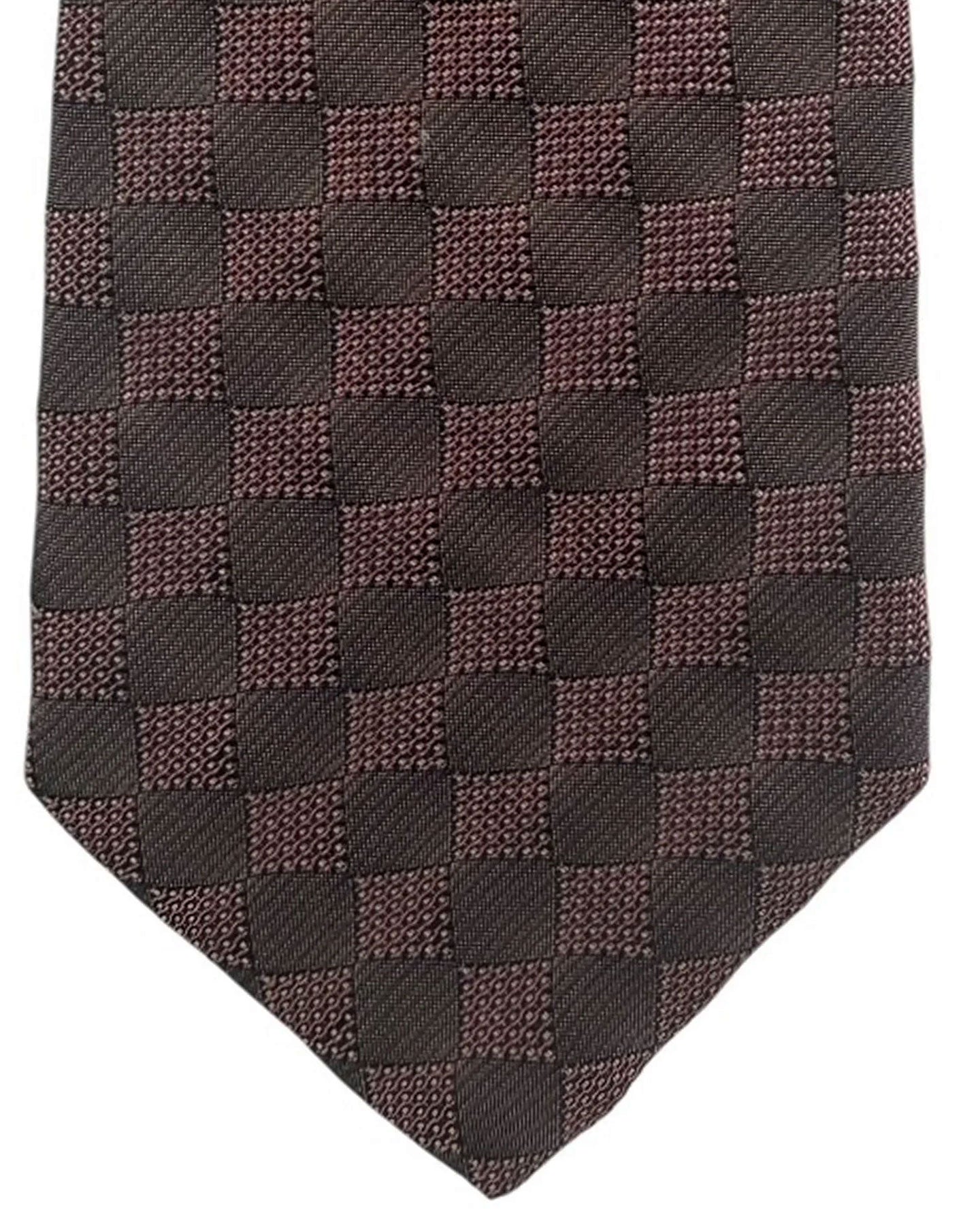 Givenchy Tie Brown Damier
