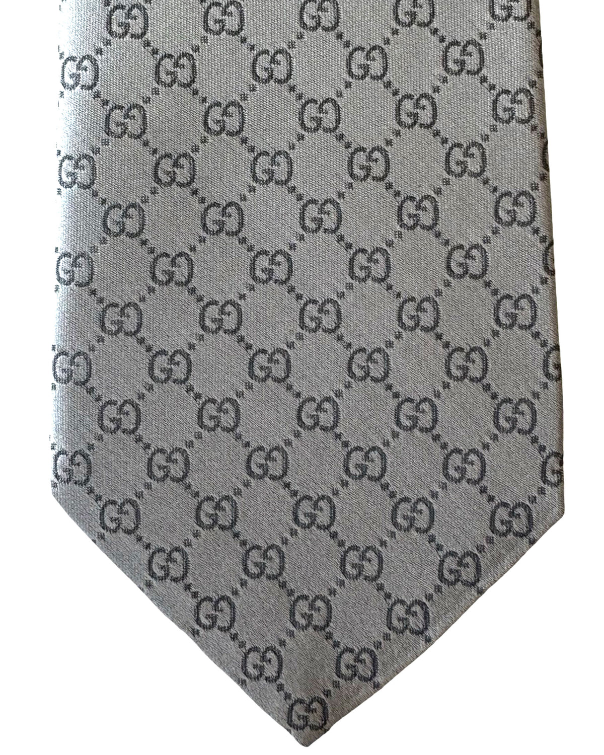 Gucci Tie GG Pattern Gray