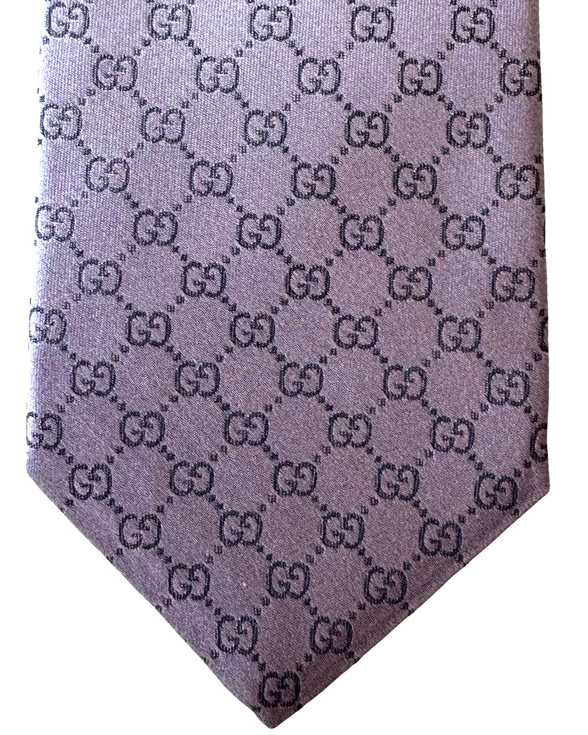 Gucci Tie GG Pattern Lilac