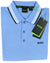 Hugo Boss Polo Shirt Regular Fit Blue Stretch Cotton