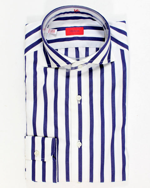 princess polly baby blue dress Wrinkle-Free Kipling Shirt Navy with White and Red Triangle Print main image 0