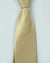 Isaia Tie Beige Solid Design - Sartorial Sevenfold Necktie FINAL SALE