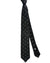 Isaia Tie Gray Dots Design - Sevenfold Wool Necktie