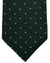 Isaia Tie Green Birds Eye Design