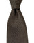 Isaia Sevenfold Tie Brown Micro Pattern - Silk Necktie