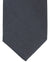 Isaia Sevenfold Tie Charcoal Gray Solid - Silk Necktie