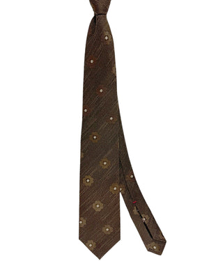 Isaia Sevenfold Wool Necktie