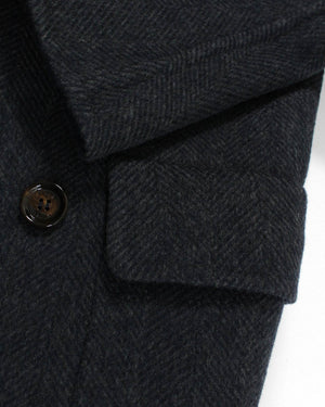 Kired Coat Dark Blue Gray