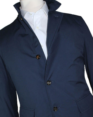 Kired Jacket Dark Blue Winter Coat - EU 50 / M