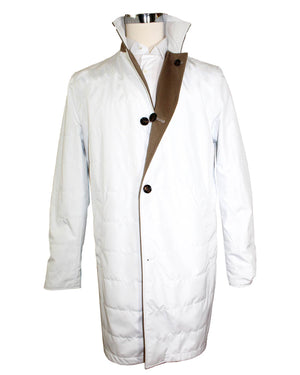 Kired Coat Beige Reversible Overcoat