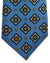 Kiton Tie Blue Diamond Medallion - Sevenfold Necktie