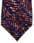 Kiton Tie Bordeaux & Royal Blue Stripes - Sevenfold Necktie